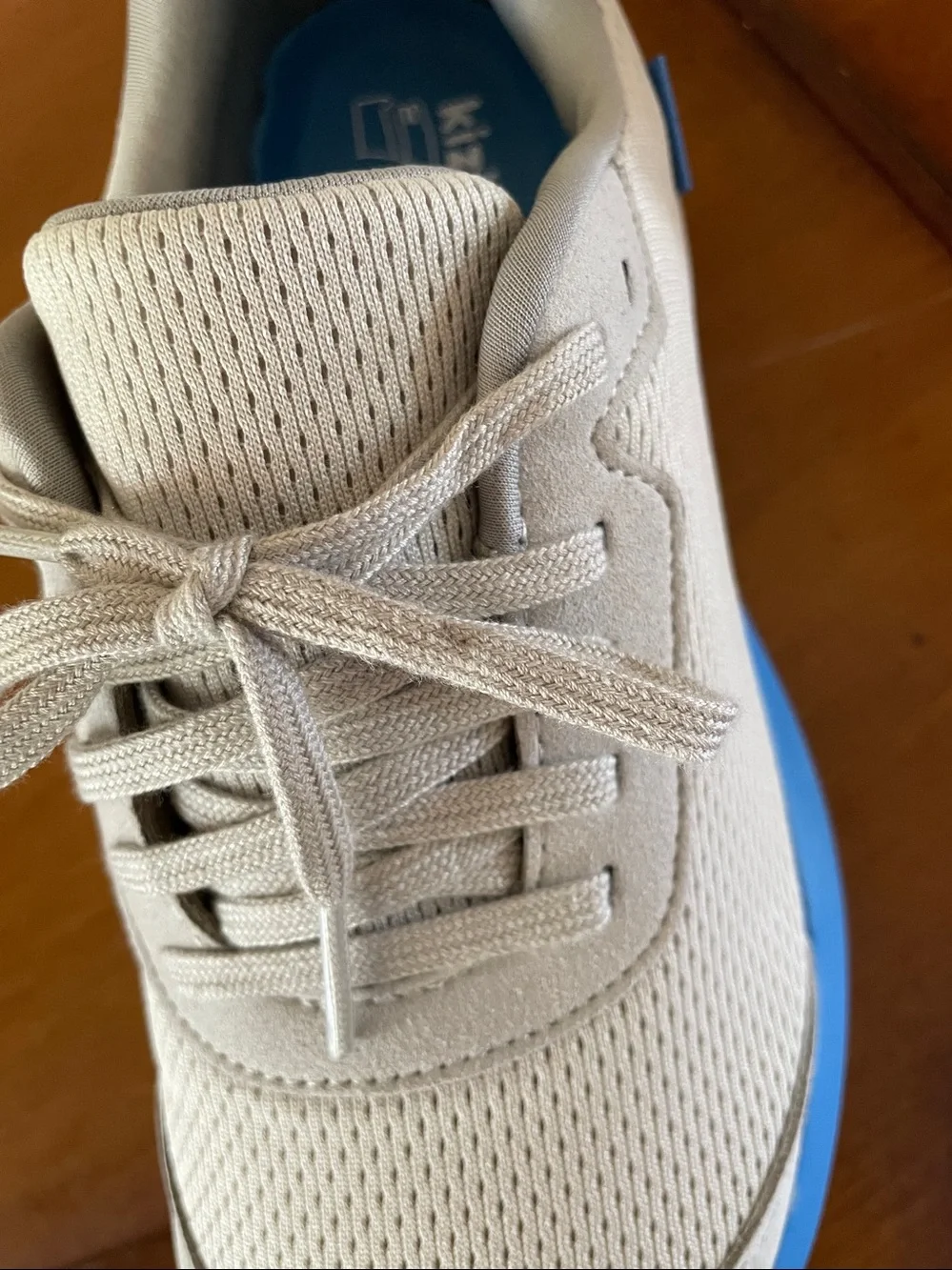 KIZIK Kids Athens 2 Hands-Free Grey & Blue Mesh Size 5 Youth